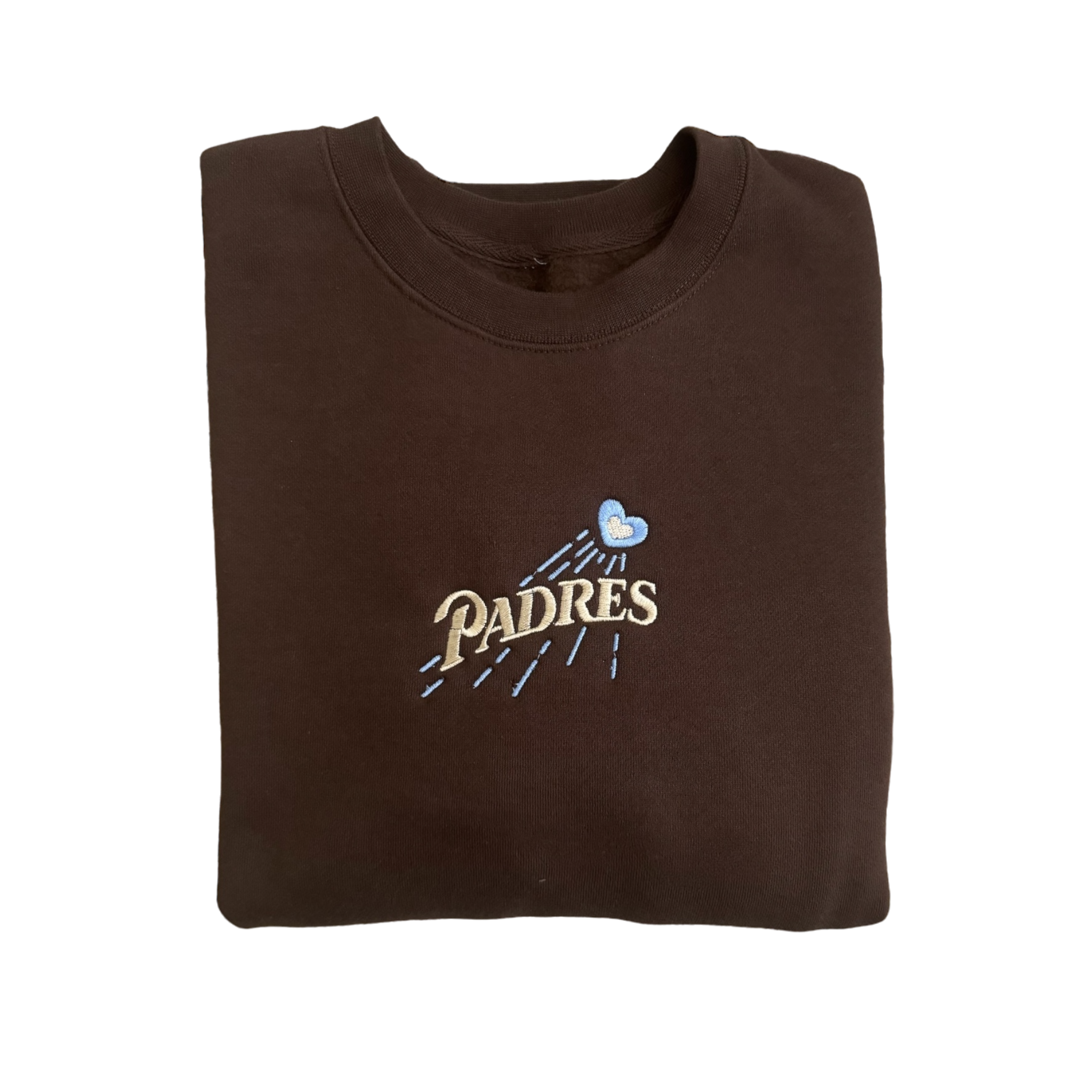 Padres Heart Crewneck