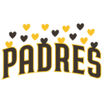 Padres Hearts Crewneck